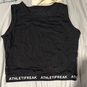 Black Women's Crop Top